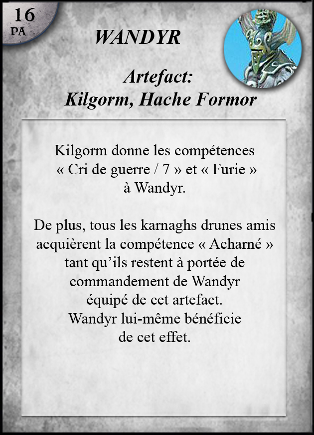 Kilgorm, Hache Formor